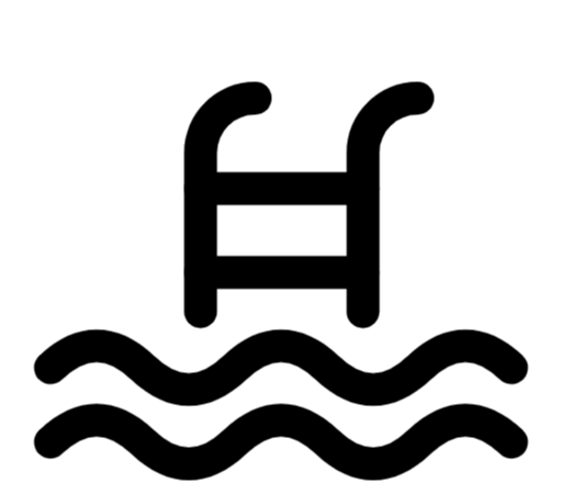 Piscine extérieure chauffée<br />
(en été)